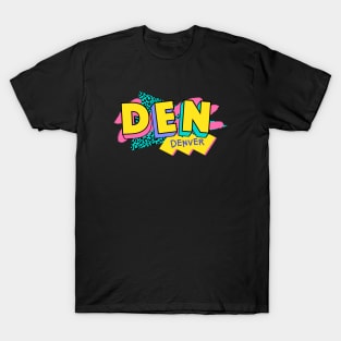 Denver, Colorado Retro 90s Logo T-Shirt